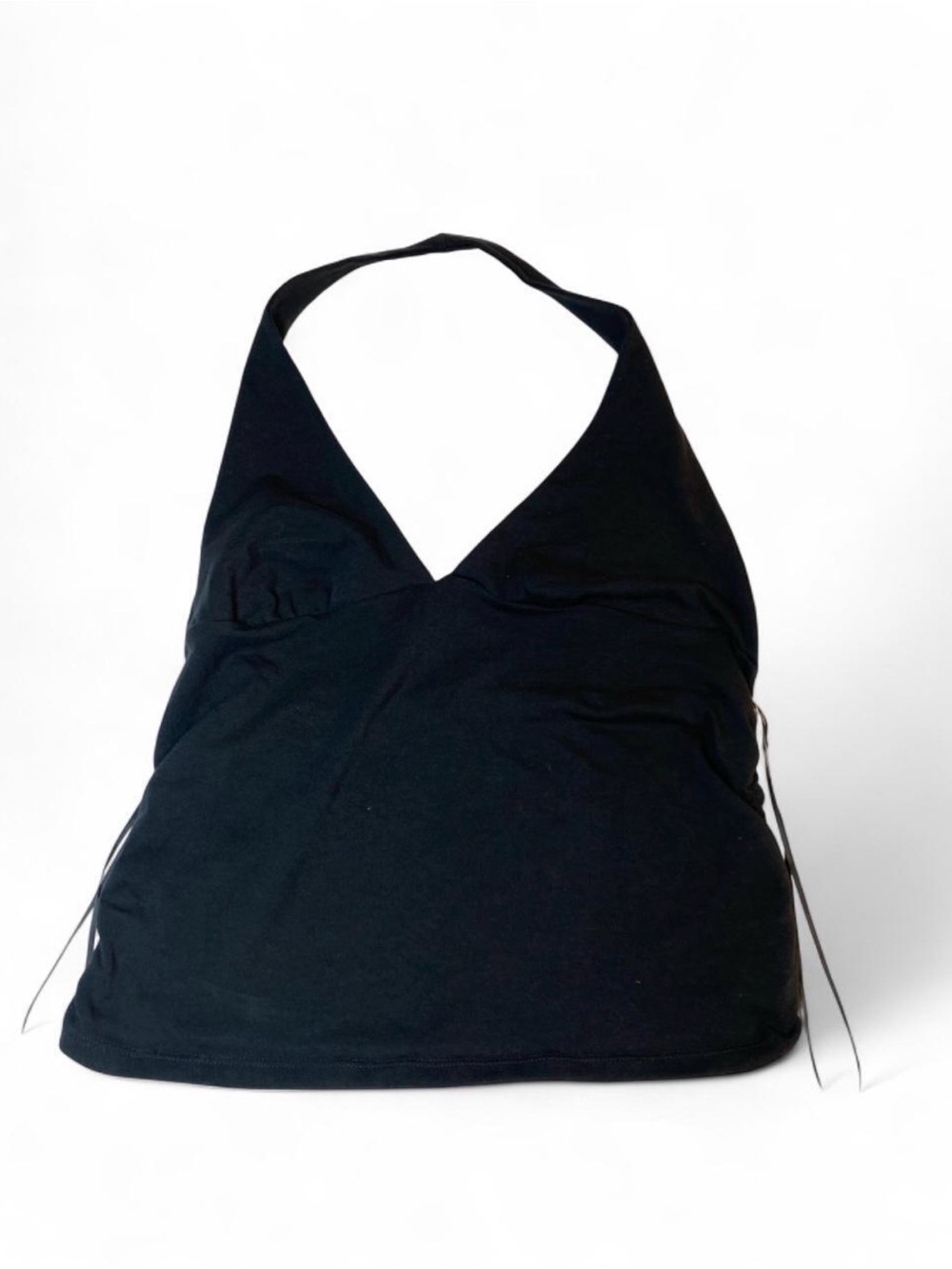 Black Halter Neck Women’s Top